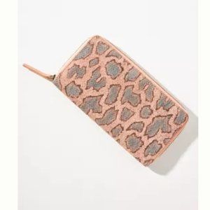 ⭐️ Riley Leopard Snake Hipster Shimmer Shine Hippie Art Chic Glam Leather Wallet